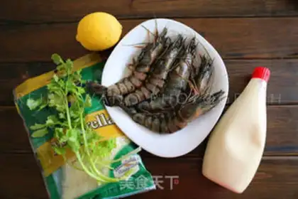 Make Lemon cheese shrimp step 0