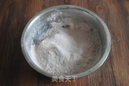 Make White cocoa sponge cake step 1