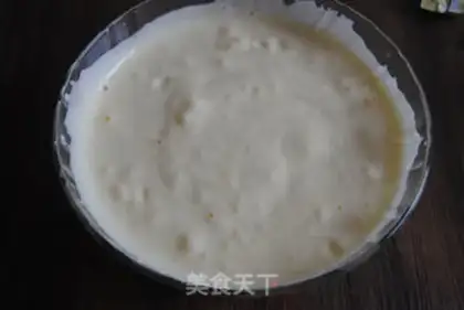 Make White cocoa sponge cake step 5