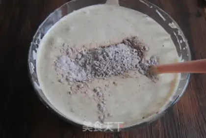 Make White cocoa sponge cake step 6