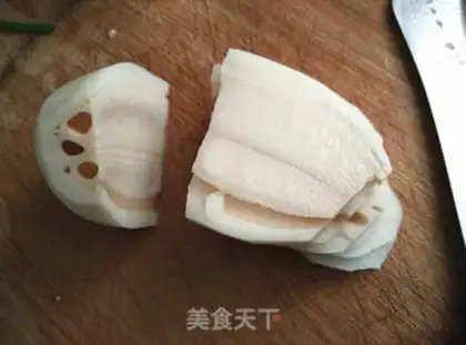 Make Fried silk step 2
