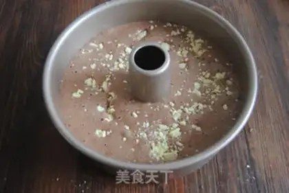Make White cocoa sponge cake step 11