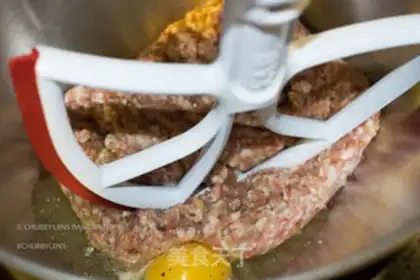 Make Cream meat dumplings step 1