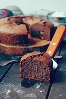 Make White cocoa sponge cake step 13