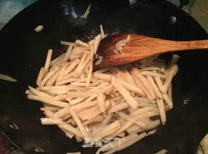 Make Fried silk step 11