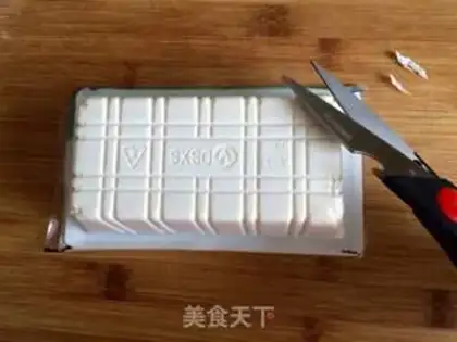 Make Precious pelt and tofu step 1