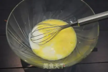 Make Vanilla sponge cake step 1