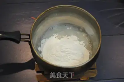 Make Vanilla sponge cake step 4