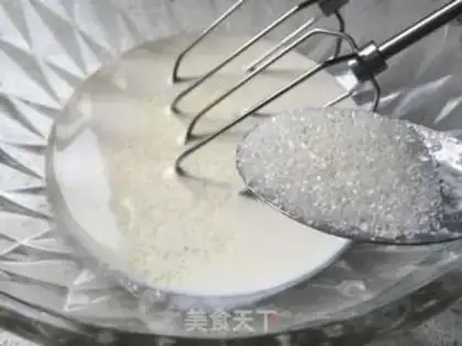 Make Tea and cream cake rolls step 21