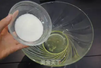 Make Vanilla sponge cake step 7