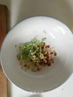 Make Old vinegar spinach step 2