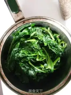 Make Old vinegar spinach step 5