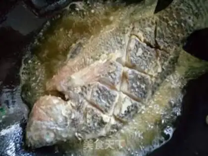 Make A red-burned tilapia step 5