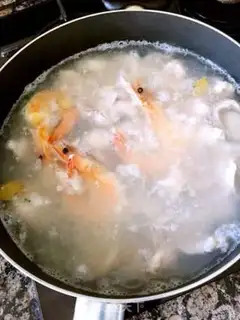 Make Shrimp fish step 7