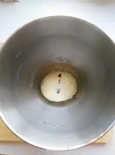 Make Cranberry pineapple bun step 3