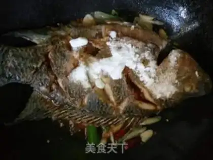 Make A red-burned tilapia step 9