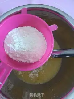 Make Black omelet bread step 5