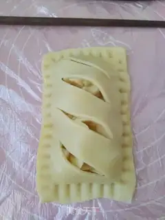 Make Bag banana pie step 10