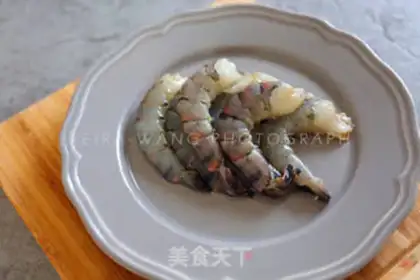 Make Vanilla roast shrimp step 2