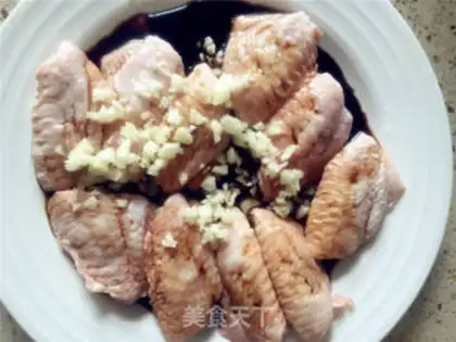 Make Homemade garlic chicken wings step 3