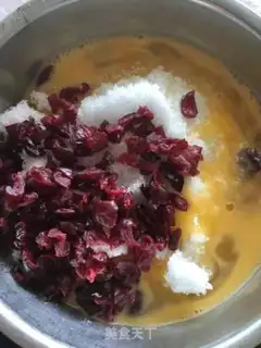 Make ♪ Red-coloured coconut ♪ step 2