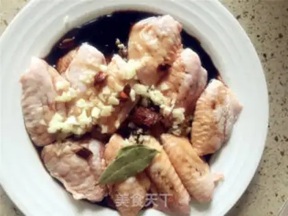 Make Homemade garlic chicken wings step 6