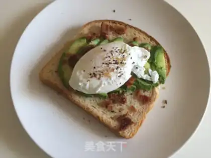 Make Spa egg toast step 5