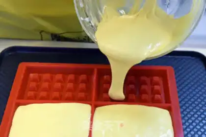 Make Waffles step 4