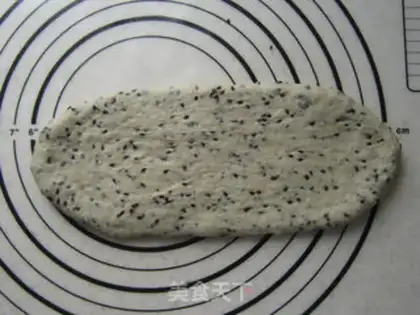 Make Black sesame toast step 6