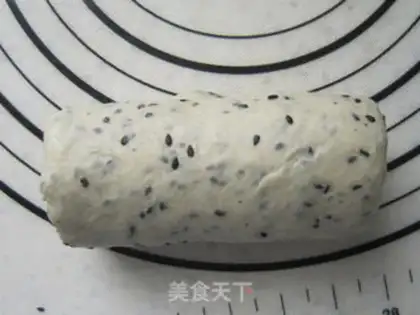 Make Black sesame toast step 7
