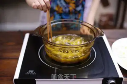 Make Sneaky fish and beans and rice step 1