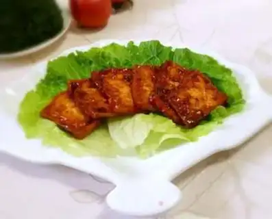 Make Soy sauce tofu step 7
