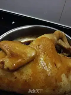 Make Chicken with a ginger sauce step 3