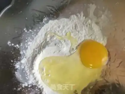 Make Eggs towing crabs step 4