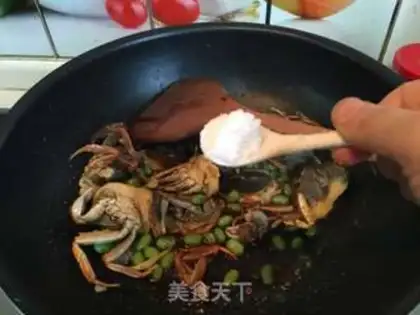 Make Eggs towing crabs step 12