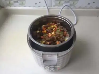 Make Beef rice step 7