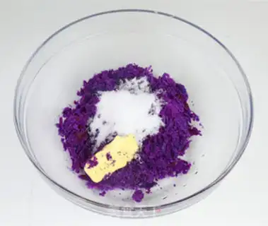 Make Purple potato honey bread step 0