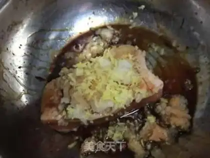 Make Cream roasted meat step 4
