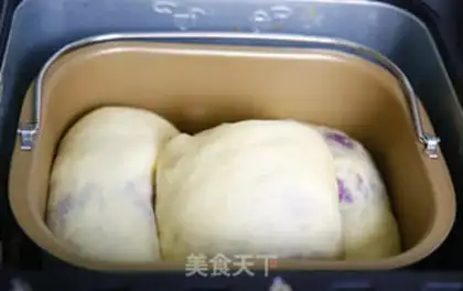 Make Purple potato honey bread step 8