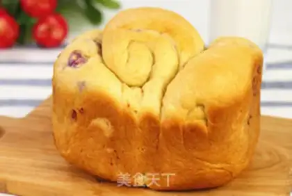Make Purple potato honey bread step 9