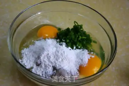 Make Fried fish cake step 2