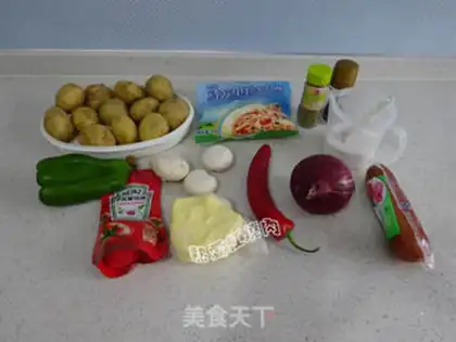 Make Mashed potato pizza step 0