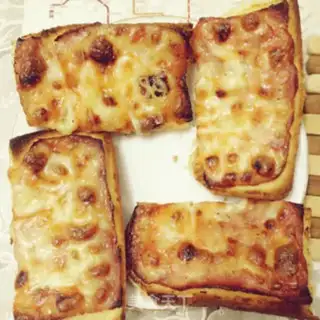 Make Bacon cheese toast step 0