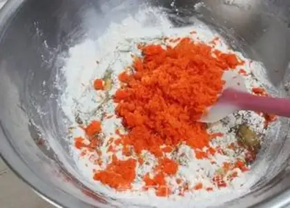 Make Carrot marfin cake step 3