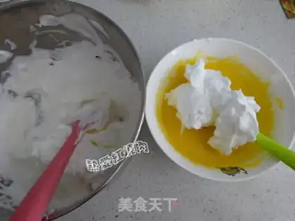 Make Orange juice twirl cake step 9