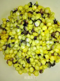 Make Routine corn grains step 0