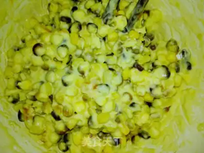 Make Routine corn grains step 4