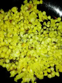 Make Routine corn grains step 5