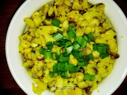 Make Routine corn grains step 6