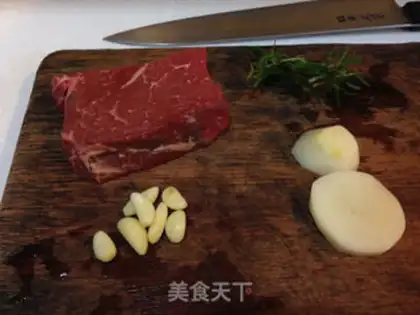 Make Romantic Western steak step 0